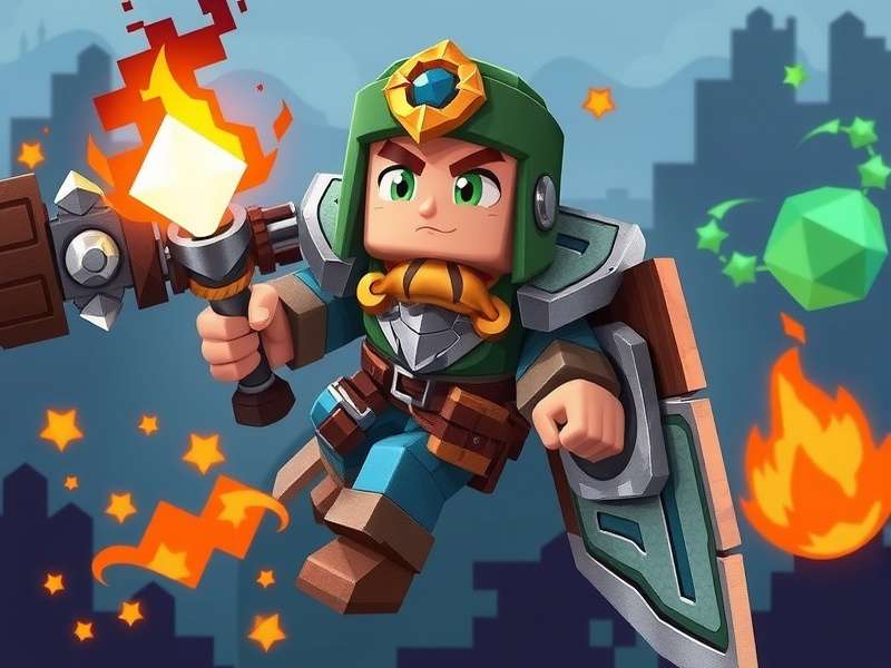 Explore the vibrant pixel world of Pixel Crafting Hero Pixel Crafting Hero Game Banner